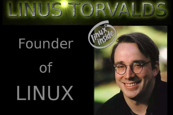 Linus Torvalds，中文名：林纳斯·托瓦茨